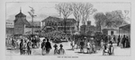 Virginia State Agricultural Fair at Richmond -- Visit of President Hayes -- View of the Fair Grounds by Theodore R. Davis