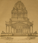 Design adopted for the Davis Monument, Percy Griffin, architect