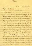 Letter from L. S. Joynes to James H. Conway, 1864 November 23 by L. S. (Levin Smith) Joynes