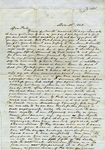 Letter from Franck to Park, 1862 December 20