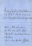 Inventory of the effects of Patrick McMahan, 1862 February 2b by Medical College of Virginia. Medical College Hospital