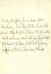 Inventory of the effects of Bennett Graves, 1862 April 10 by Medical College of Virginia. Medical College Hospital