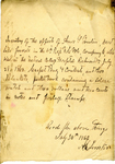 Inventory of the effects of Amos S. Tomlin, 1862 July 28 by A. C. Tomlin and Medical College of Virginia. Medical College Hospital