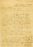 Letter from James G. Hall and James H. Knox to J. B. McCaw, 1864 August 9 by James G. Hall and James H. Knox