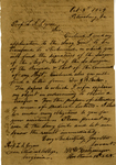 Letter from W. W. Entzminger to L. S. Joynes, 1864 October 5 by W. W. (Warren W.) Entzminger
