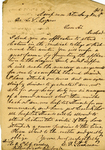 Letter from E. V. Steadman to L. S. Joynes, 1864 November 4 by E. V. (Elliott Vinson) Steadman