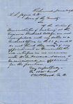Letter from C. W. P. Brock to L. S. Joynes, 1863 June 3 by C. W. P. (Charles William Penn) Brock