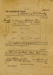 Confederate States Form No. 21, 1865 April by J. T. B. (John Thomas Beale) Dorsey, L. C. (Leonard C.) Crump, and Confederate States of America. Quartermaster General's Office