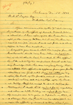 Letter from L. S. Joynes to W. H. S. Taylor, 1864 December 15 by L. S. (Levin Smith) Joynes