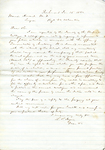 Letter from L. S. Joynes to Marion Howard, 1862 January 15