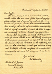 Letter from M. Howard to L. S. Joynes, 1863 September 30 by M. (Marion) Howard