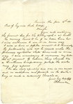 Letter from C. H. Snead to L. S. Joynes, 1861 January 14