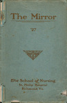 The Mirror, Saint Philip Hospital School of Nursing, 1927