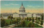 U.S. Capitol From Library of Congress, Washington, D.C.