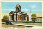Bartow County Court House and Confederate Monument, Cartersville, Ga.