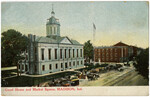 Court House and Market Square, Madison, Ind.