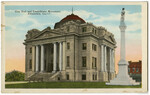 City Hall and Confederate Monument, Alexandria, La.