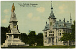 Town Hall and Monument, Saugus Centre, Mass.