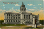 Bergen County Court House and Statue of General Poor, Hackensack, N.J.