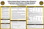 Differentiating Sleep Problems Most Related to Depression and Anxiety in College Students