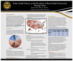 An Investigation of the Influence of Current Public Health Policies in the United States on the Prevalence of Rural Health Professional Shortage Areas