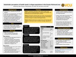 Stakeholder Perceptions of Health Needs in Refugee Populations in the Greater Richmond Area by Ashley Koo, Matt Tessama, Tatiana Brown, and Jay Lawson