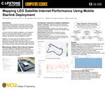 Mapping LEO Satellite Internet Performance Using Mobile Starlink Deployment