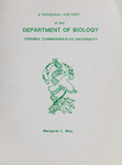 A Personal History of the Department of Biology by Margaret L. May